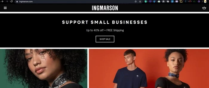 Ingmarson mattress Headless eCommerce Websites built on JAMstack