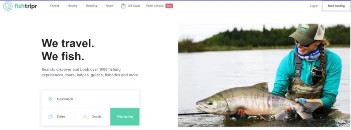 Fishtripr Headless eCommerce Websites built on JAMstack