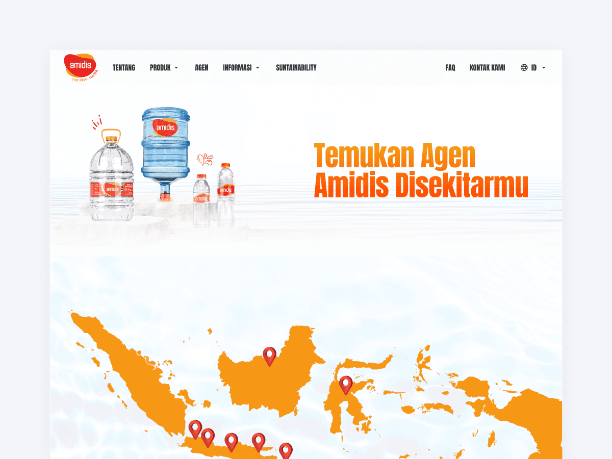 Amidis Water Website Revamp