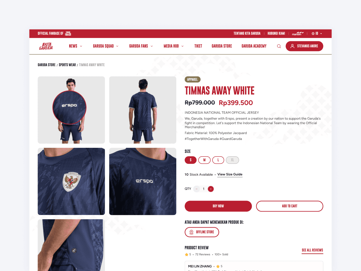 Kita Garuda Web App Development