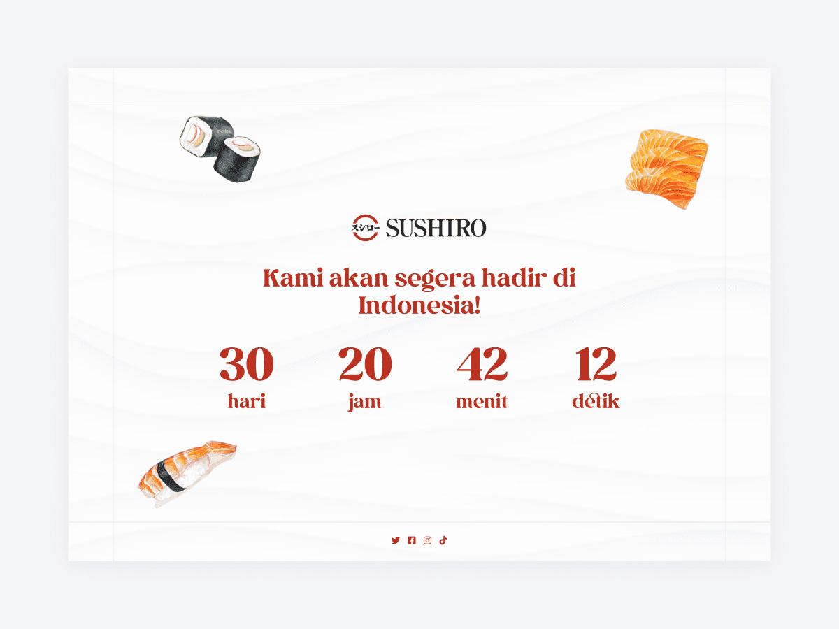 Sushiro Indonesia Website Development