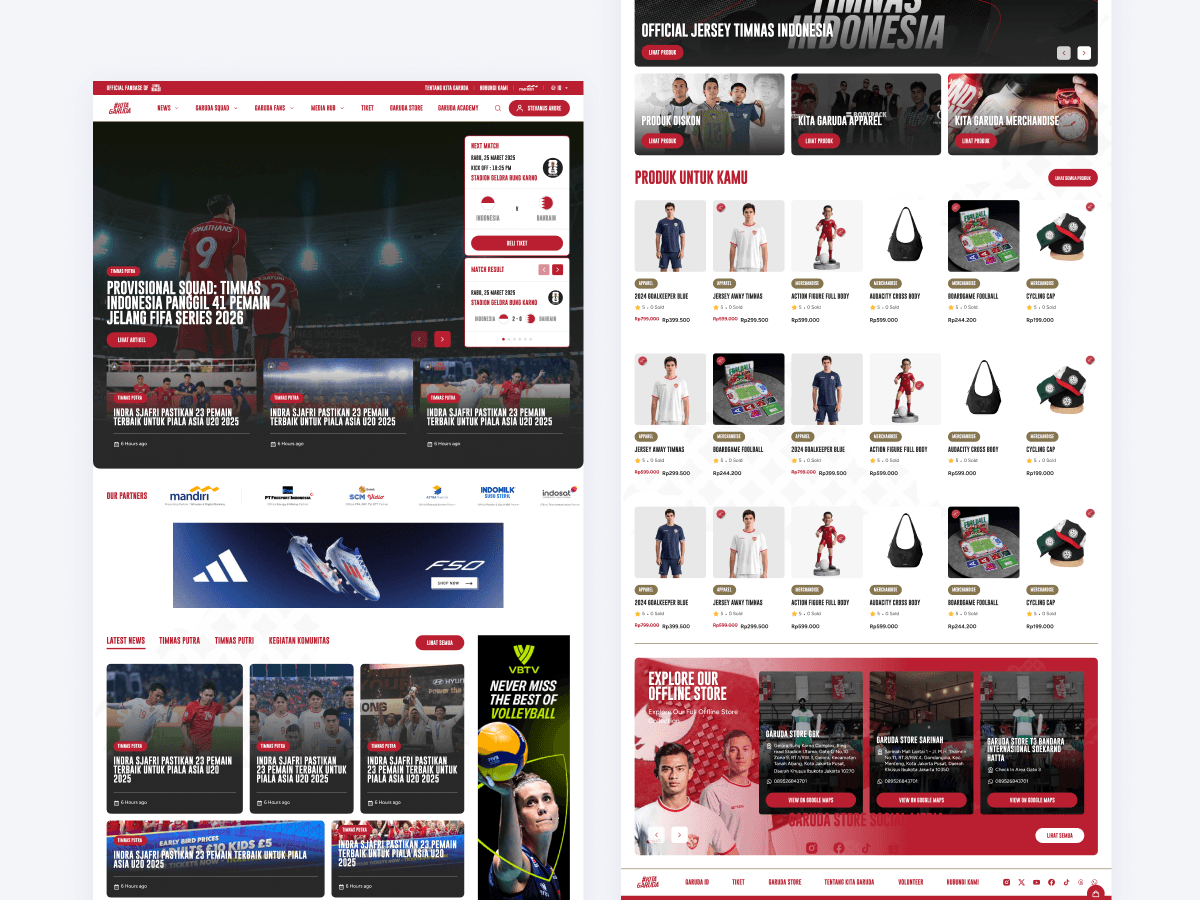 Kita Garuda Web App Development