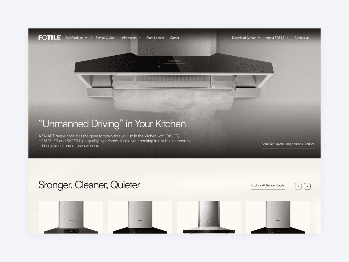 FOTILE Indonesia Website Revamp