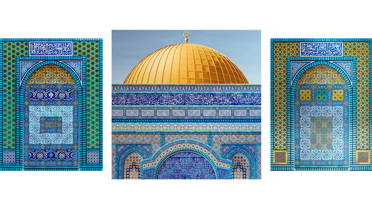 Dome of the Rock Triptych, 2017