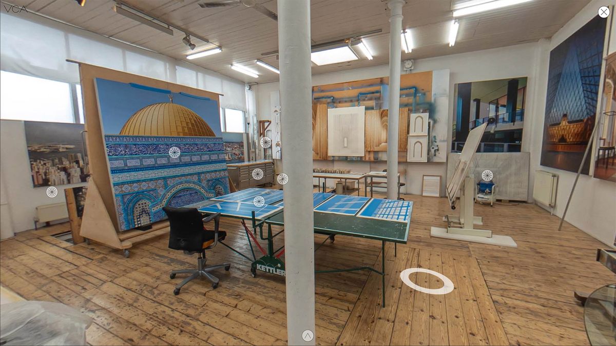 VCA gallery, Ben Johnson's studio