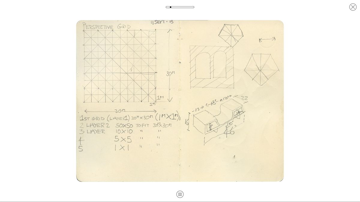 VCA gallery, Ben Johnson's sketchbook
