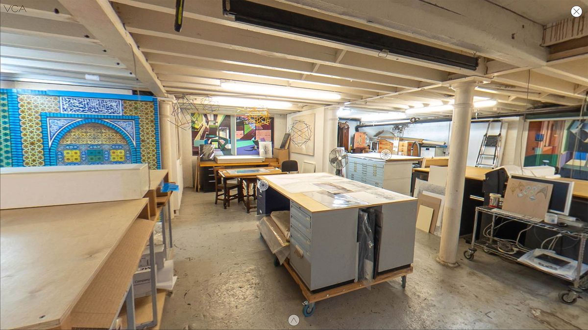 VCA gallery, Ben Johnson's studio