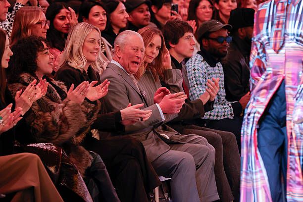 LONDON FASHION WEEK 2026 featuring King Charles III, Skepta and other fabulous people in photos.