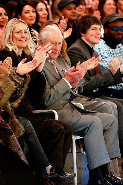 LONDON FASHION WEEK 2026 featuring King Charles III, Skepta and other fabulous people in photos.