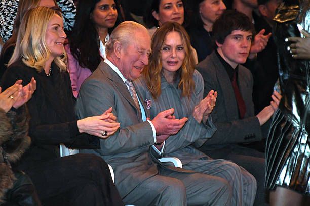 LONDON FASHION WEEK 2026 featuring King Charles III, Skepta and other fabulous people in photos.