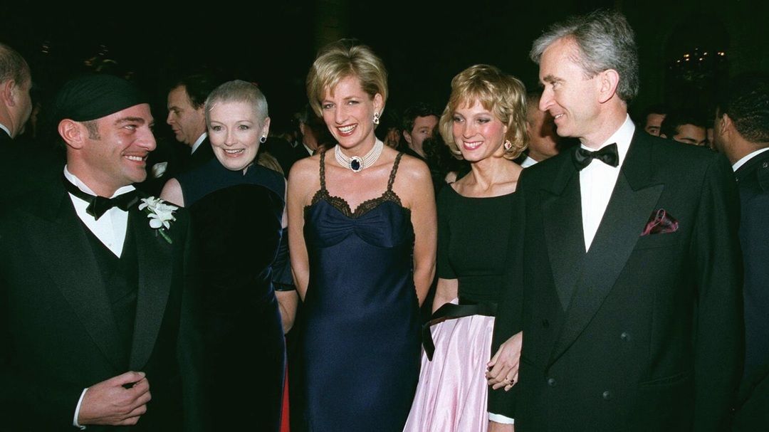 Diana with Gallino at the Met Gala 