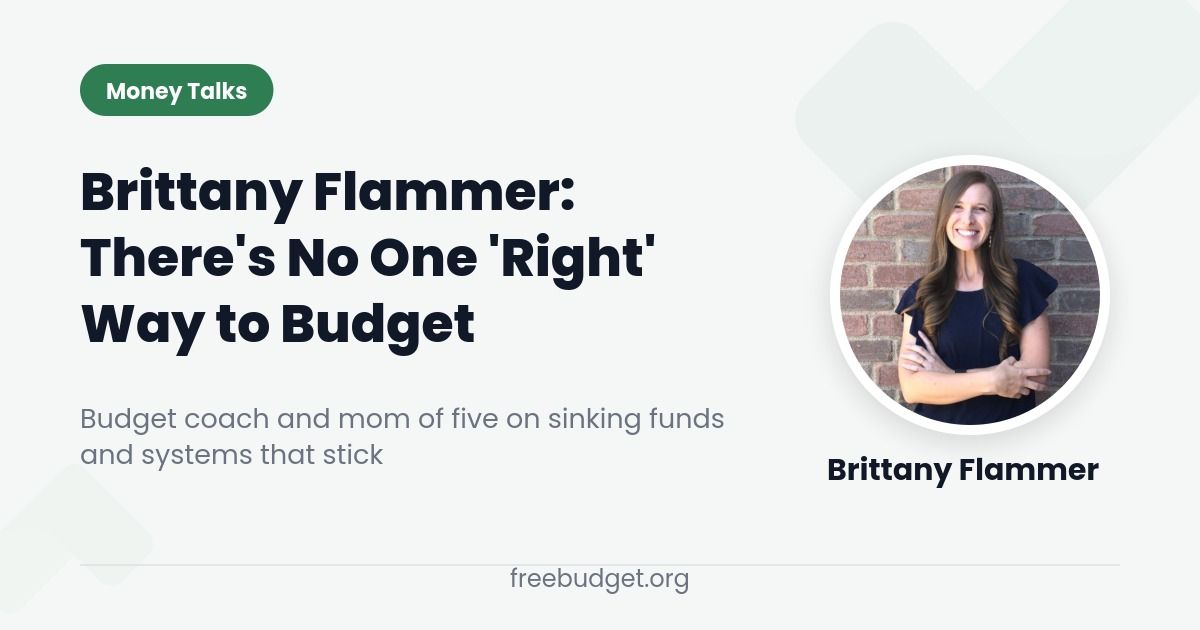 Money Talks with Brittany Flammer: Sinking Funds and Coast FIRE