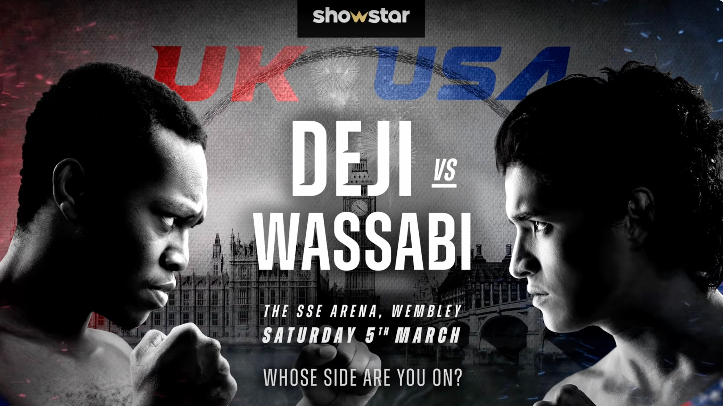 Showstar: UK vs USA