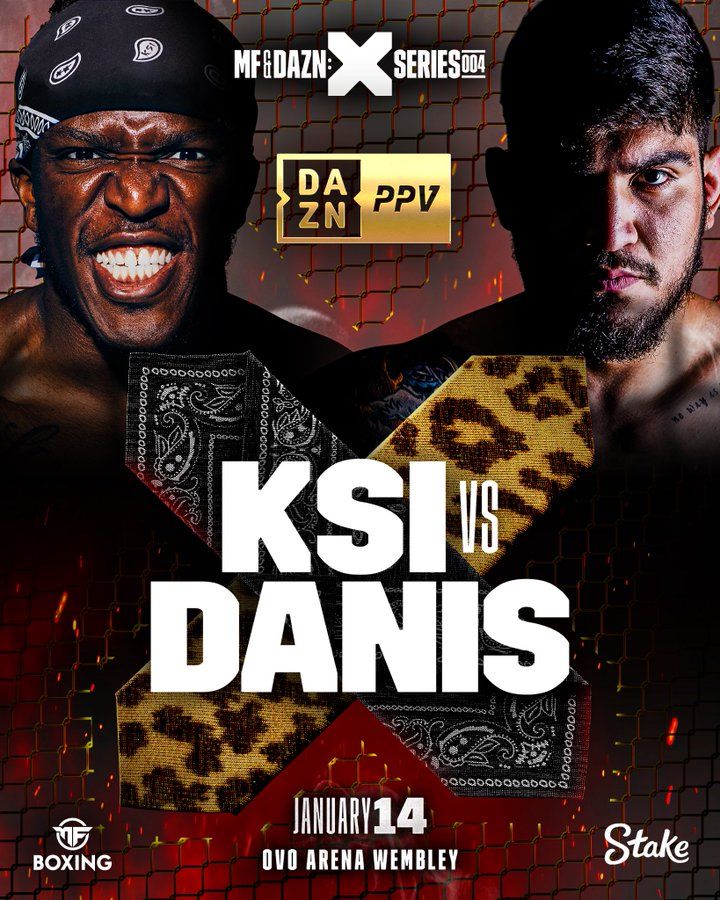 MF & DAZN: KSI vs Danis