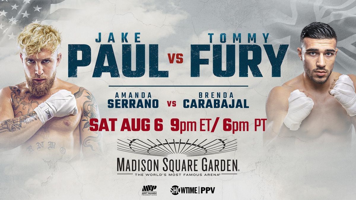 Jake Paul vs Tommy Fury