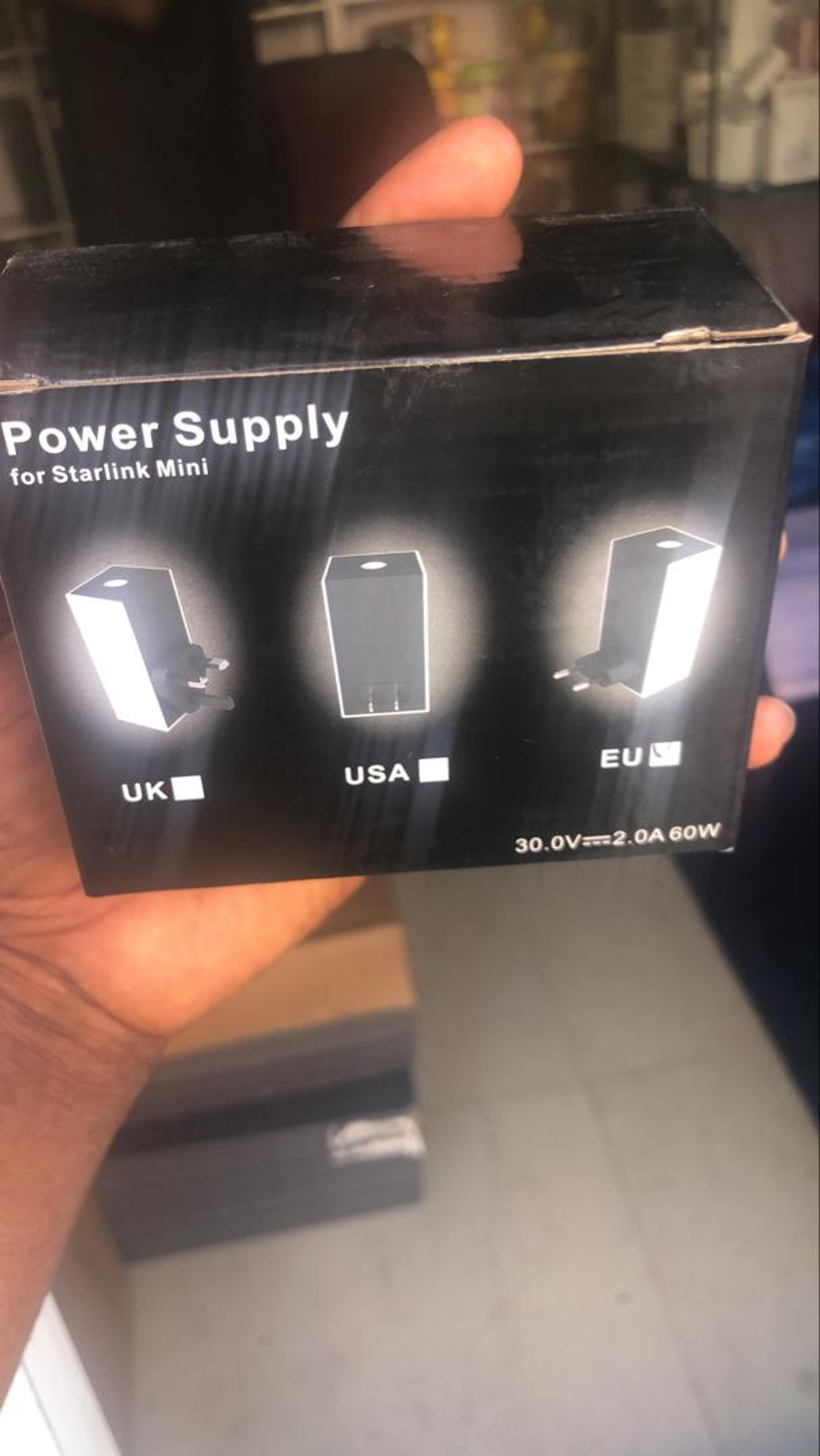 Starlink Mini Power Adapter — Key Specs: - view 2