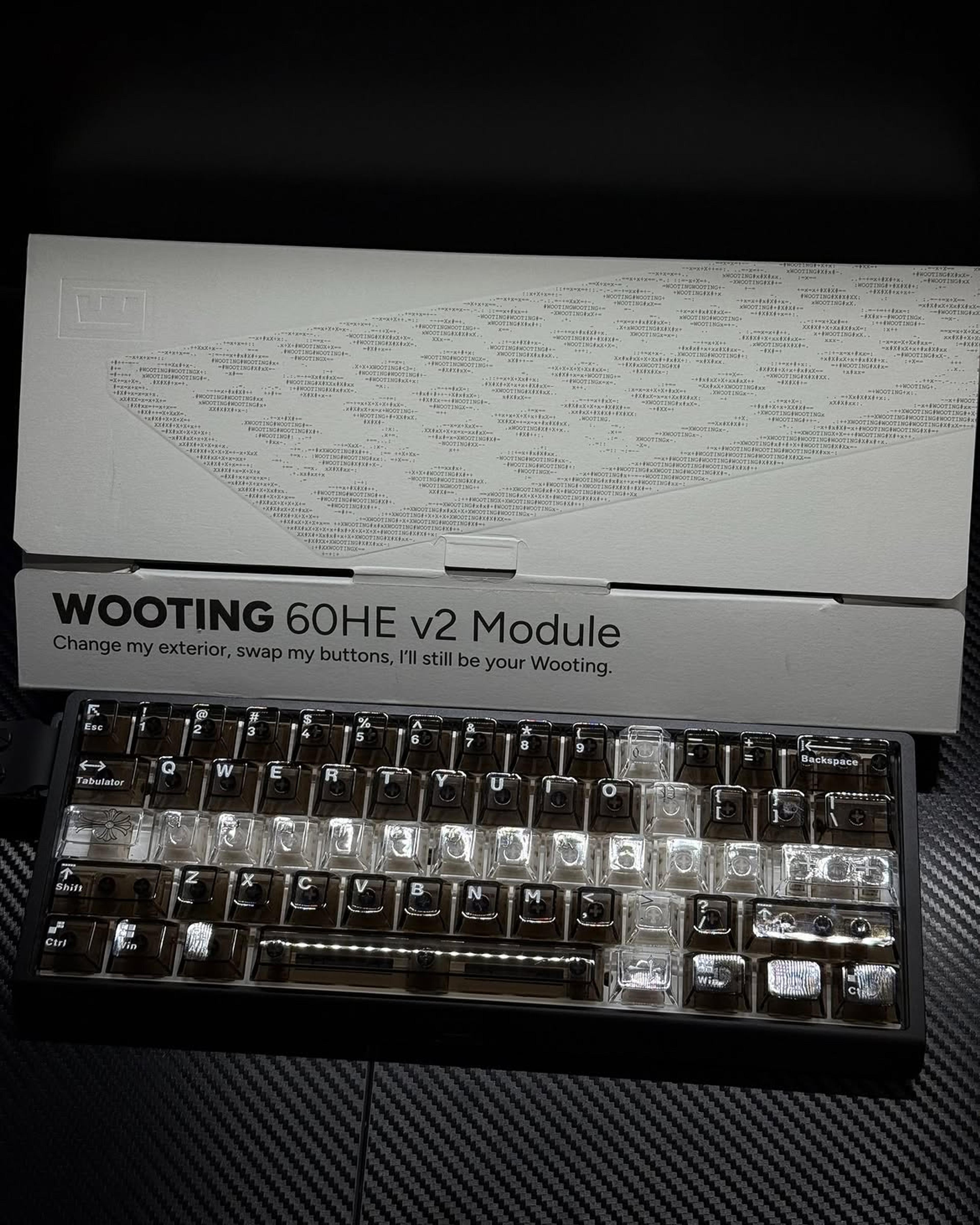Wooting 60HE v2 Keyboard view 5