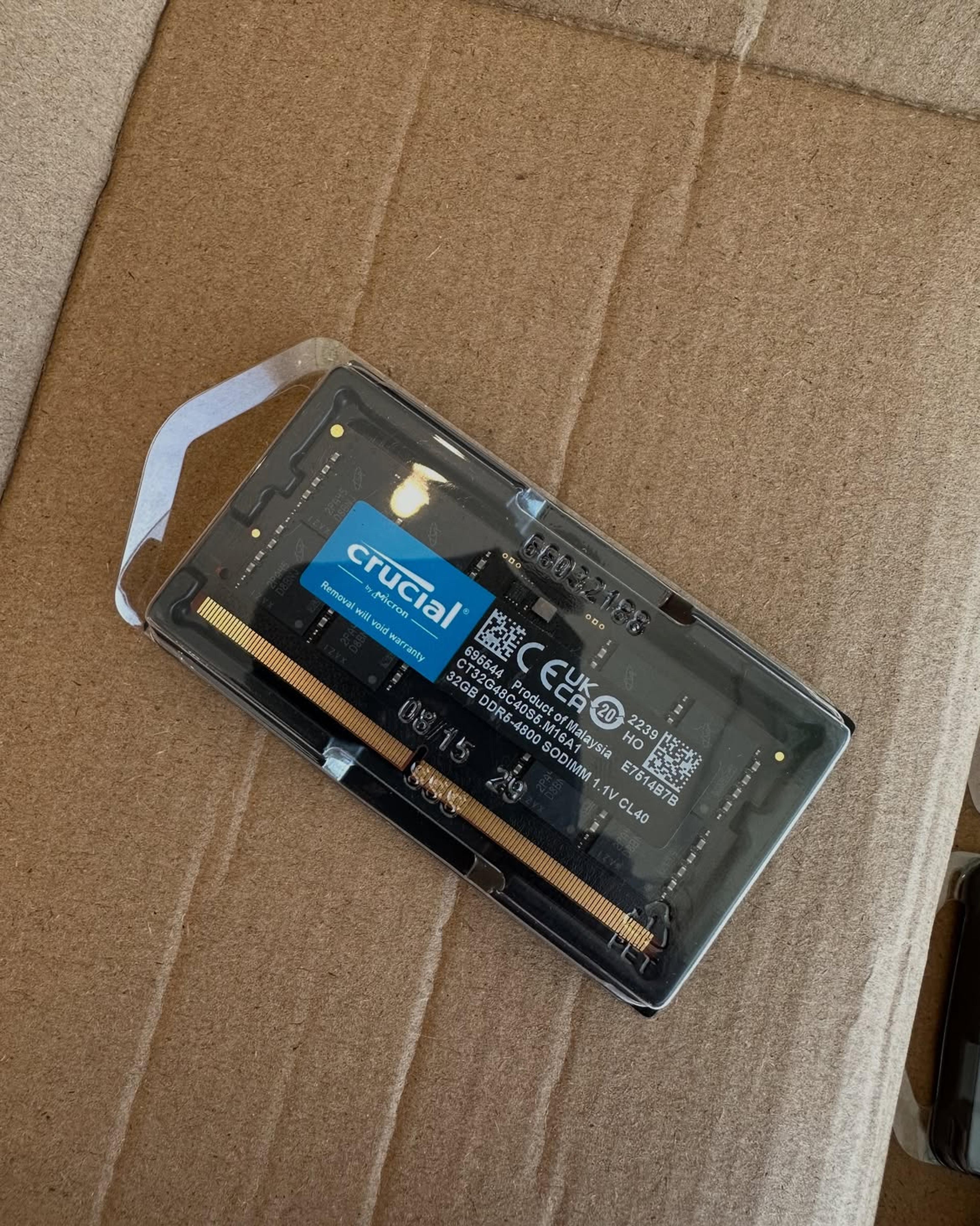 Crucial 32GB PC5 (DDR5) RAM