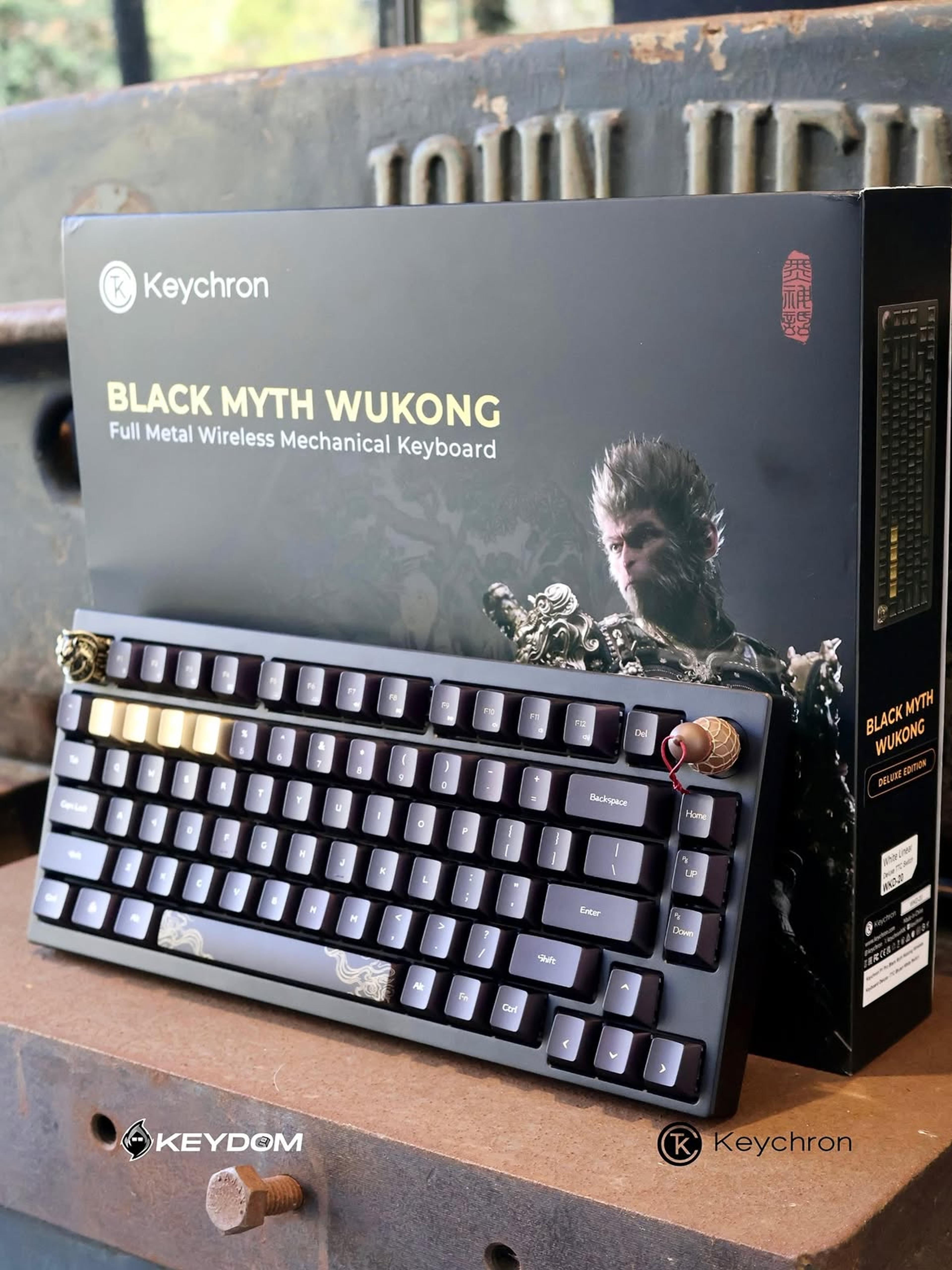 Keychron Black Myth Wukong Full Metal Mechanical Keyboard