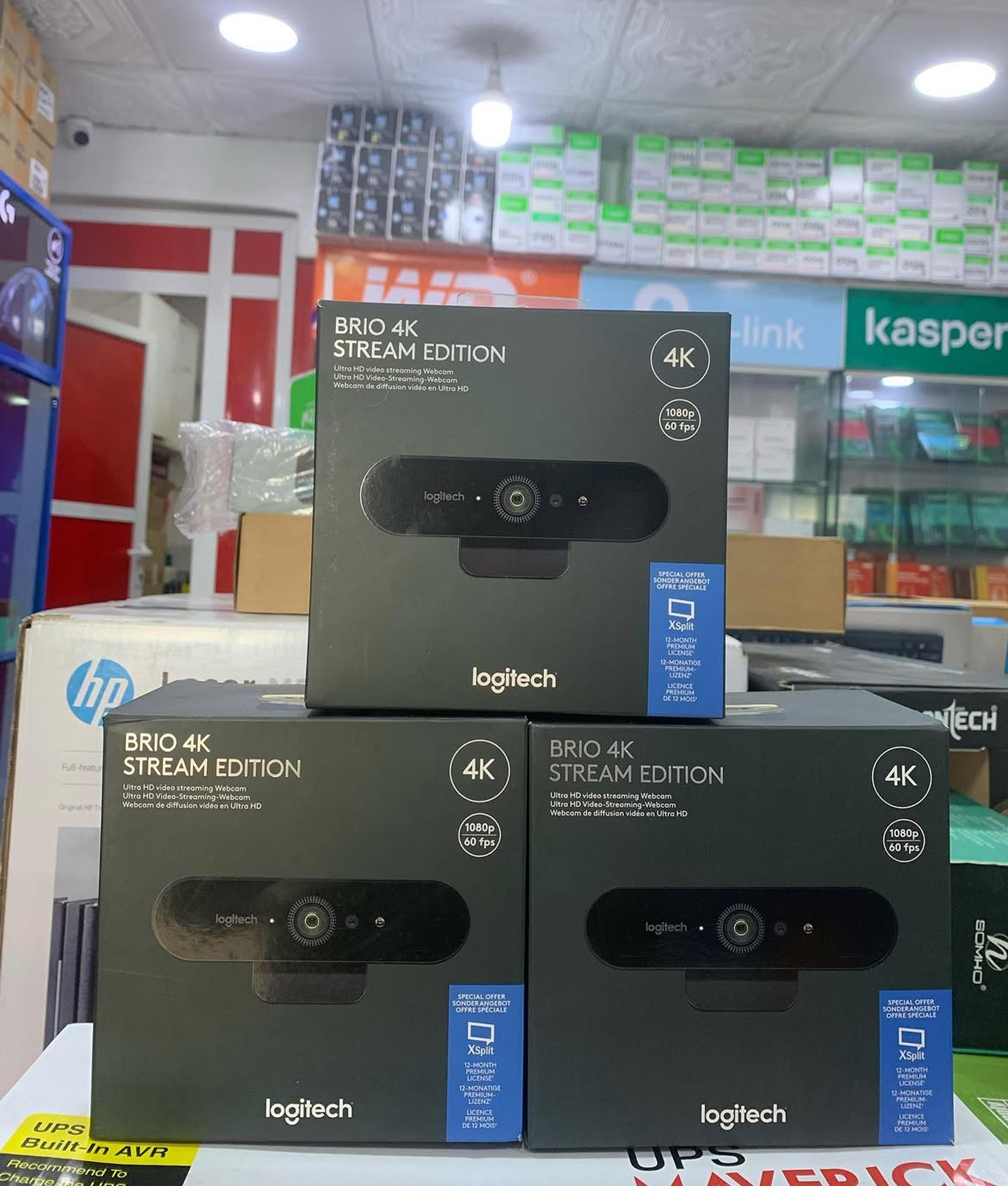 Brio 4K WebCam By Logitech - view 2