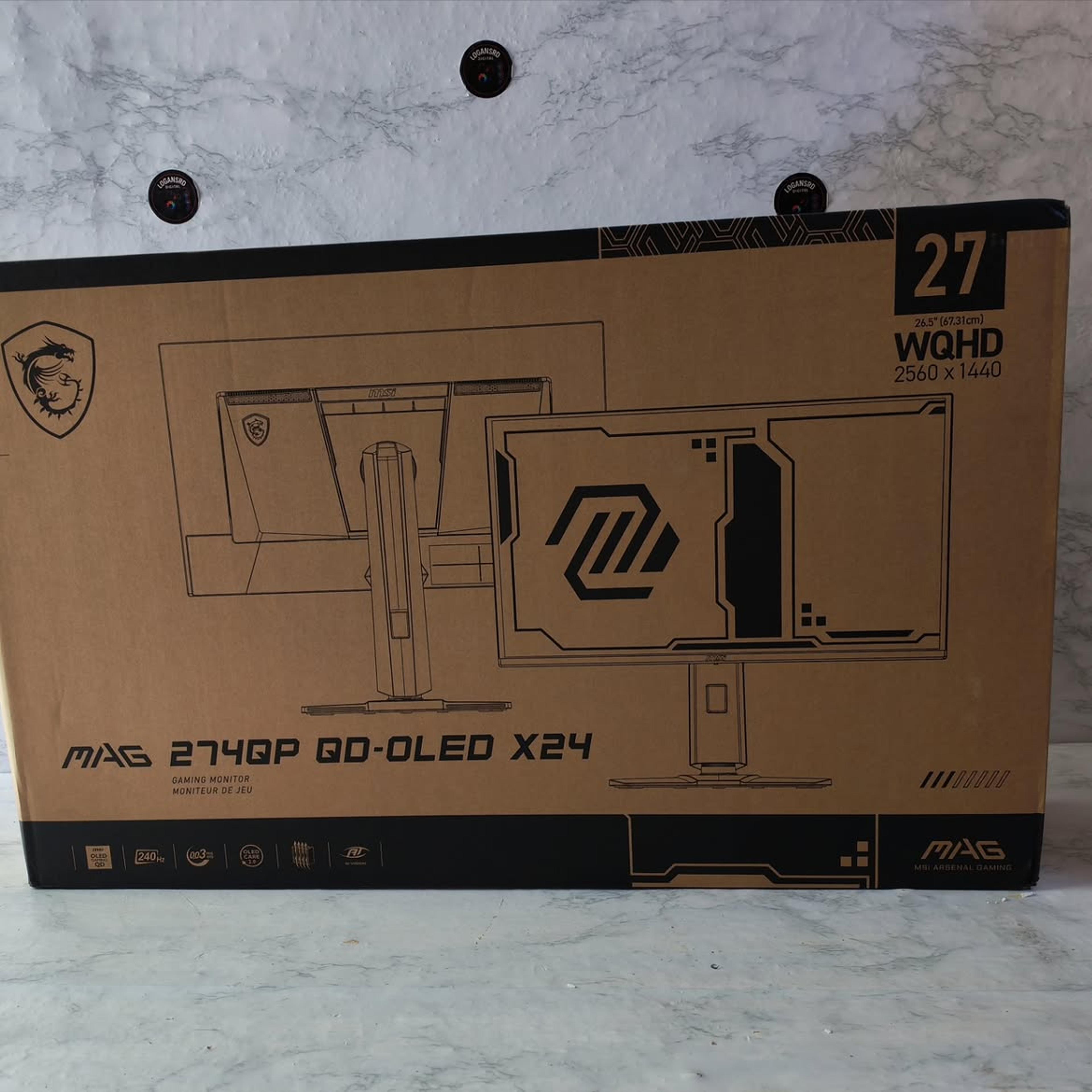 MSi MAG 274QP QD-OLED X24 view 5