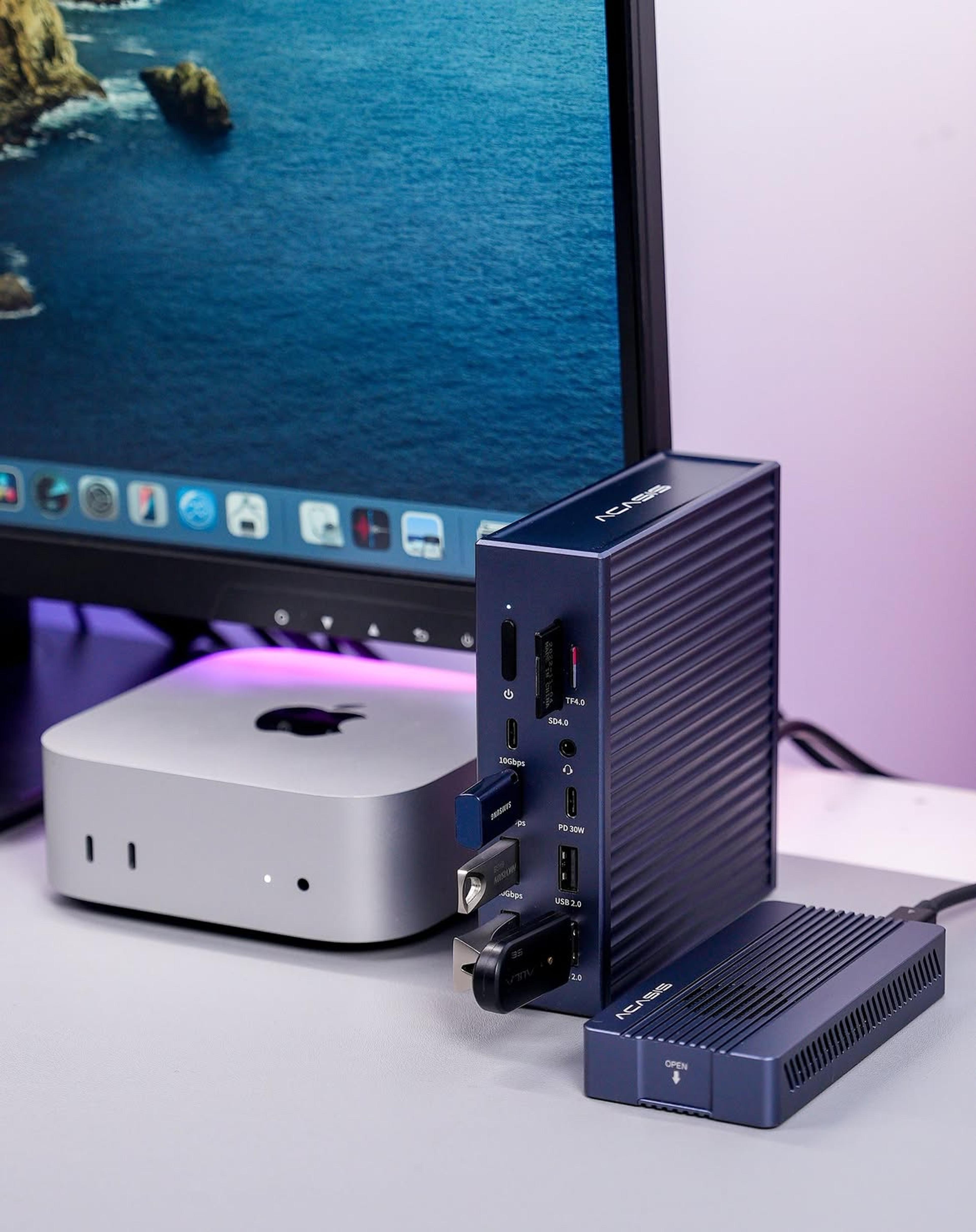 Acasis 21-Port 40Gbps Thunderbolt 4 Docking Station  - view 4