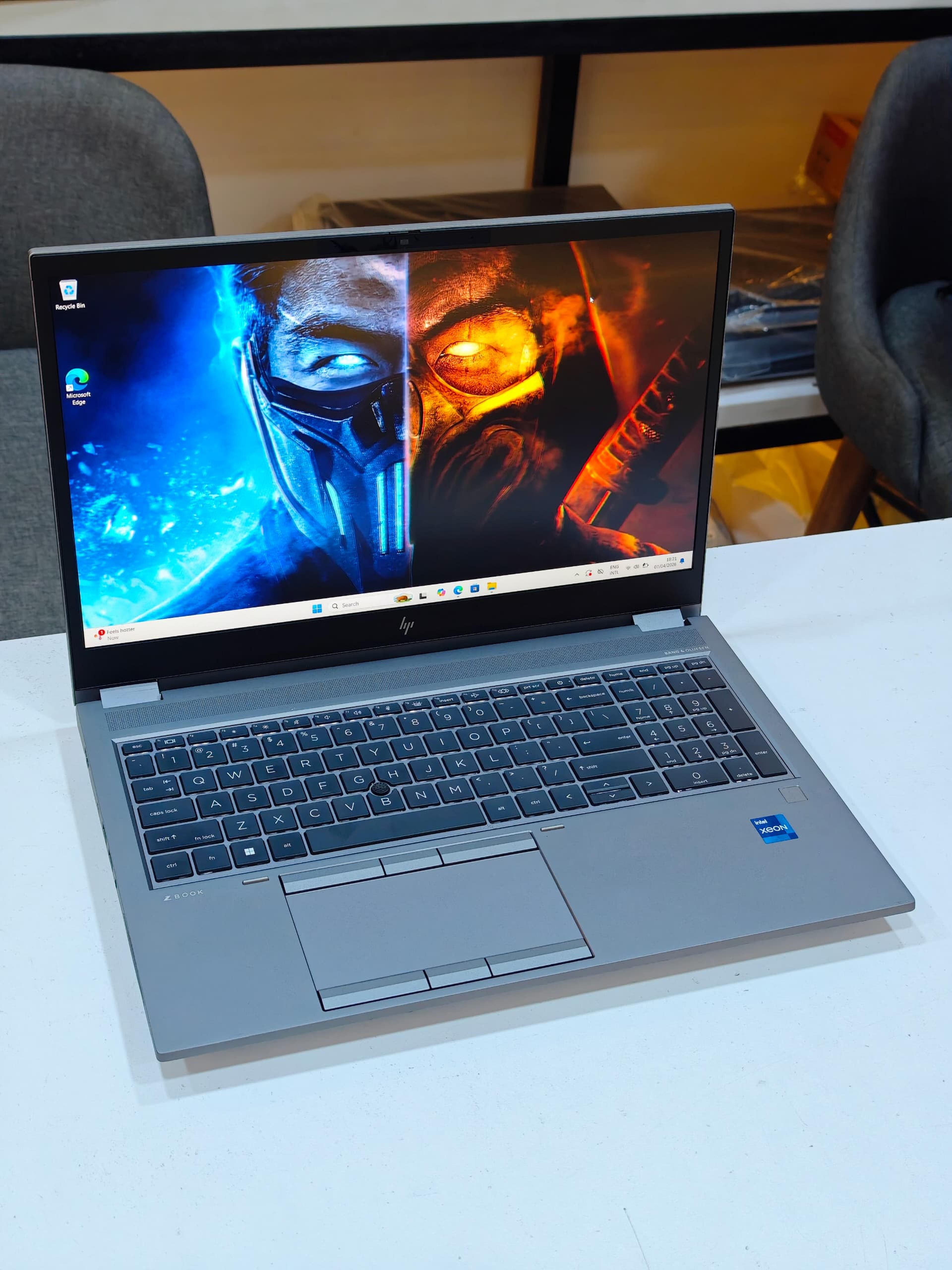 Fresh Like New UK Used HP ZBook Fury 15 G8 Mobile Workstation - view 2