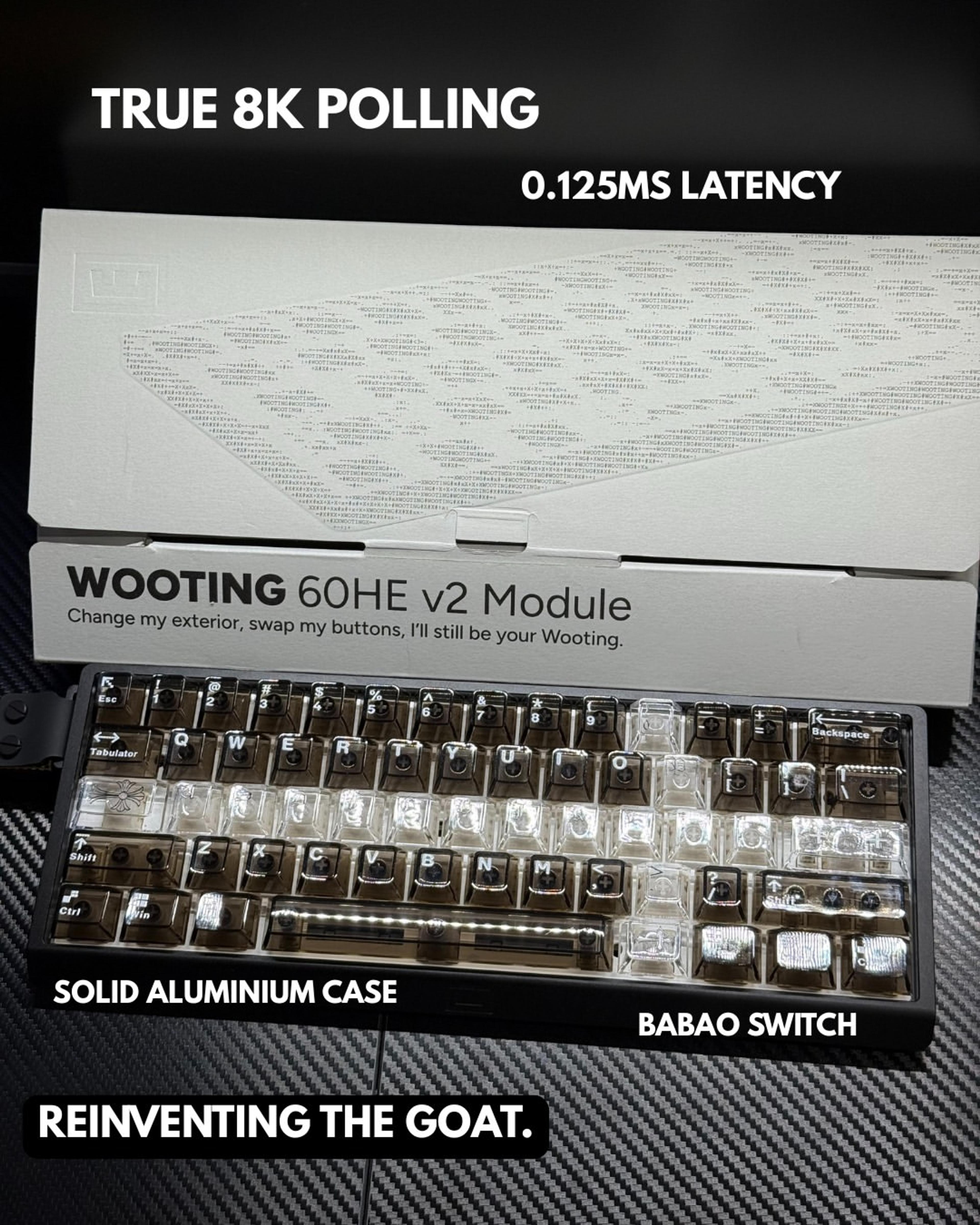 Wooting 60HE v2 Keyboard - view 3