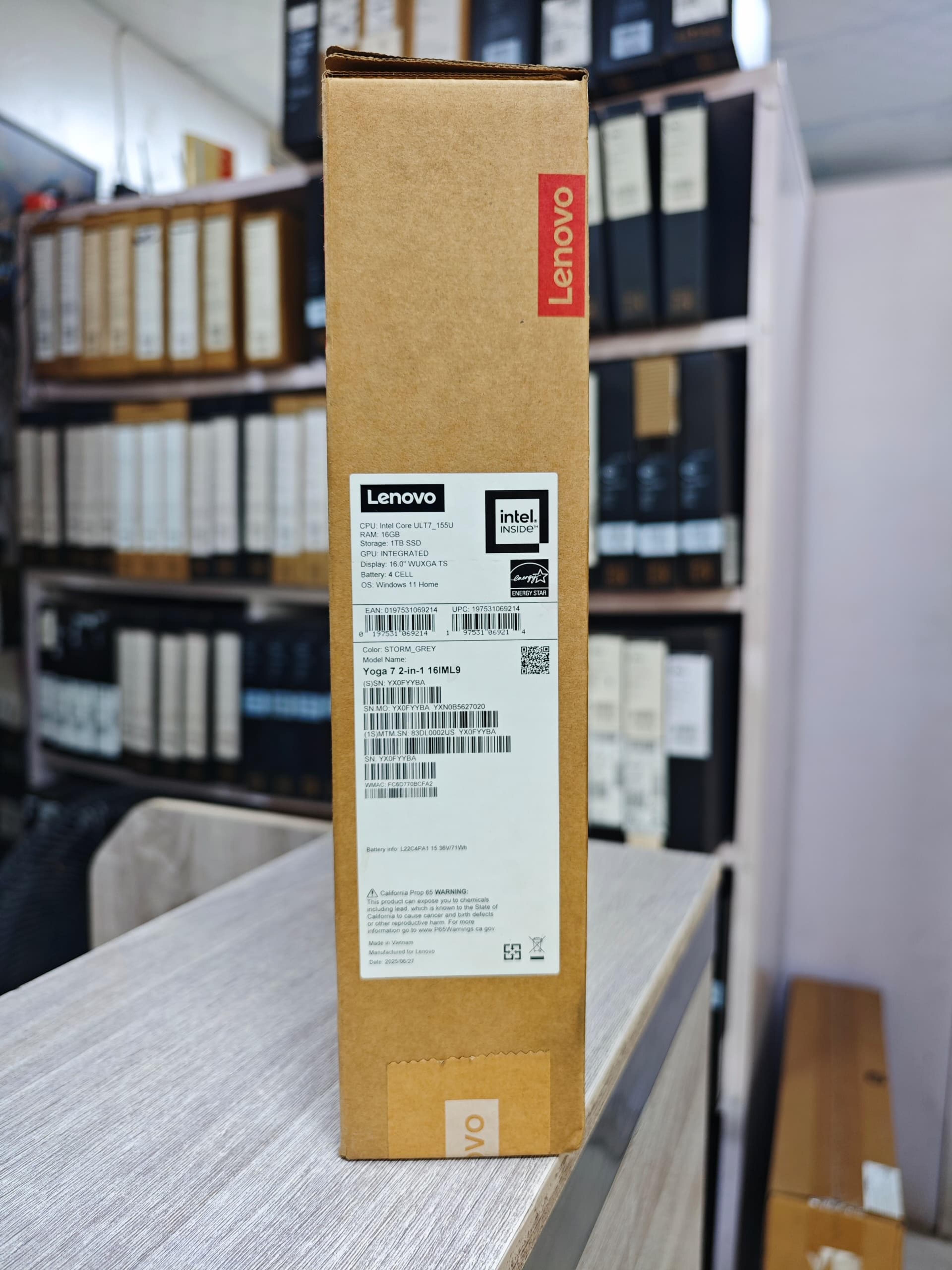 Brand New LENOVO YOGA 7 16IML9 x360 Convertible Laptop (2024) Laptop - view 2