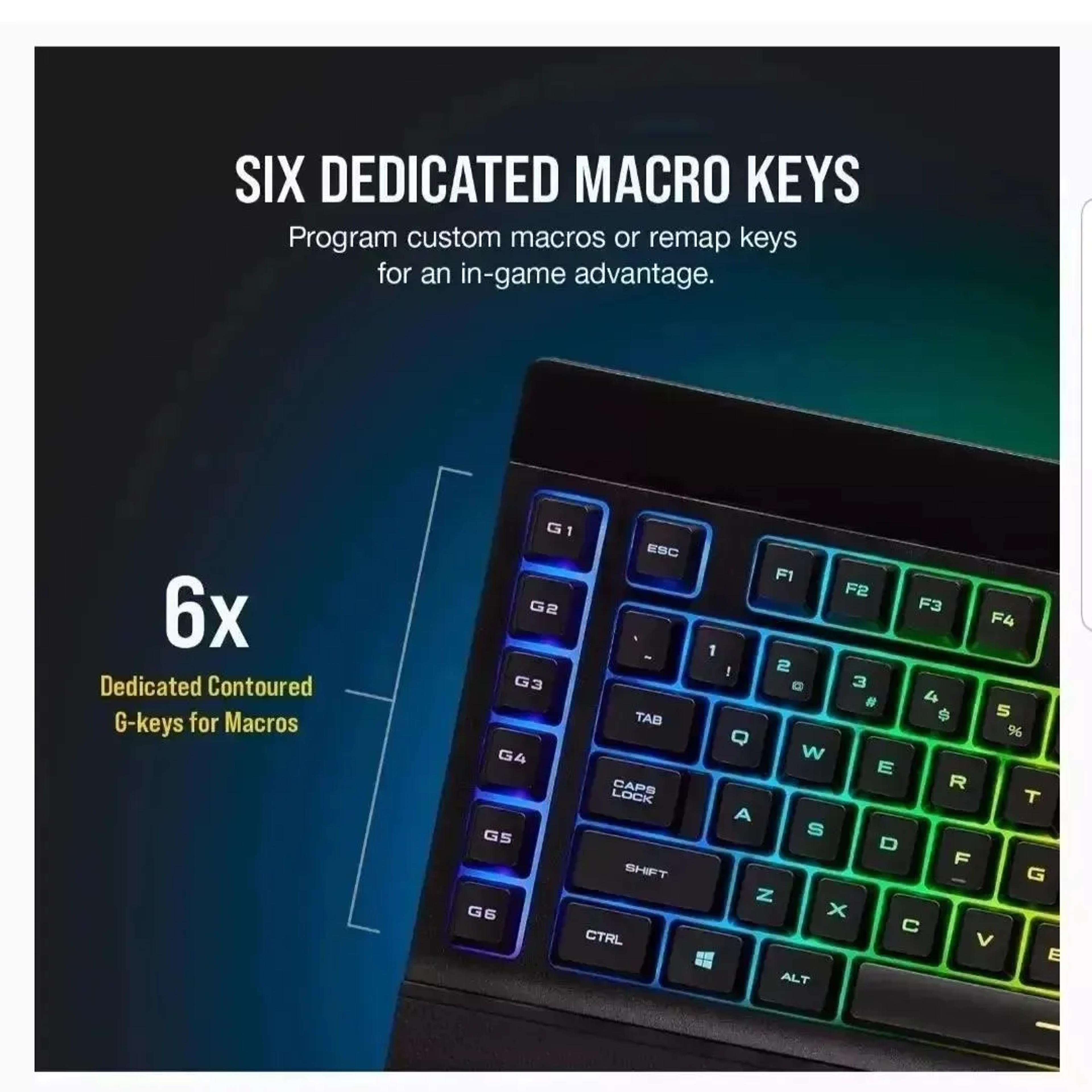 Corsair K57 RGB Wireless Keyboard - view 2