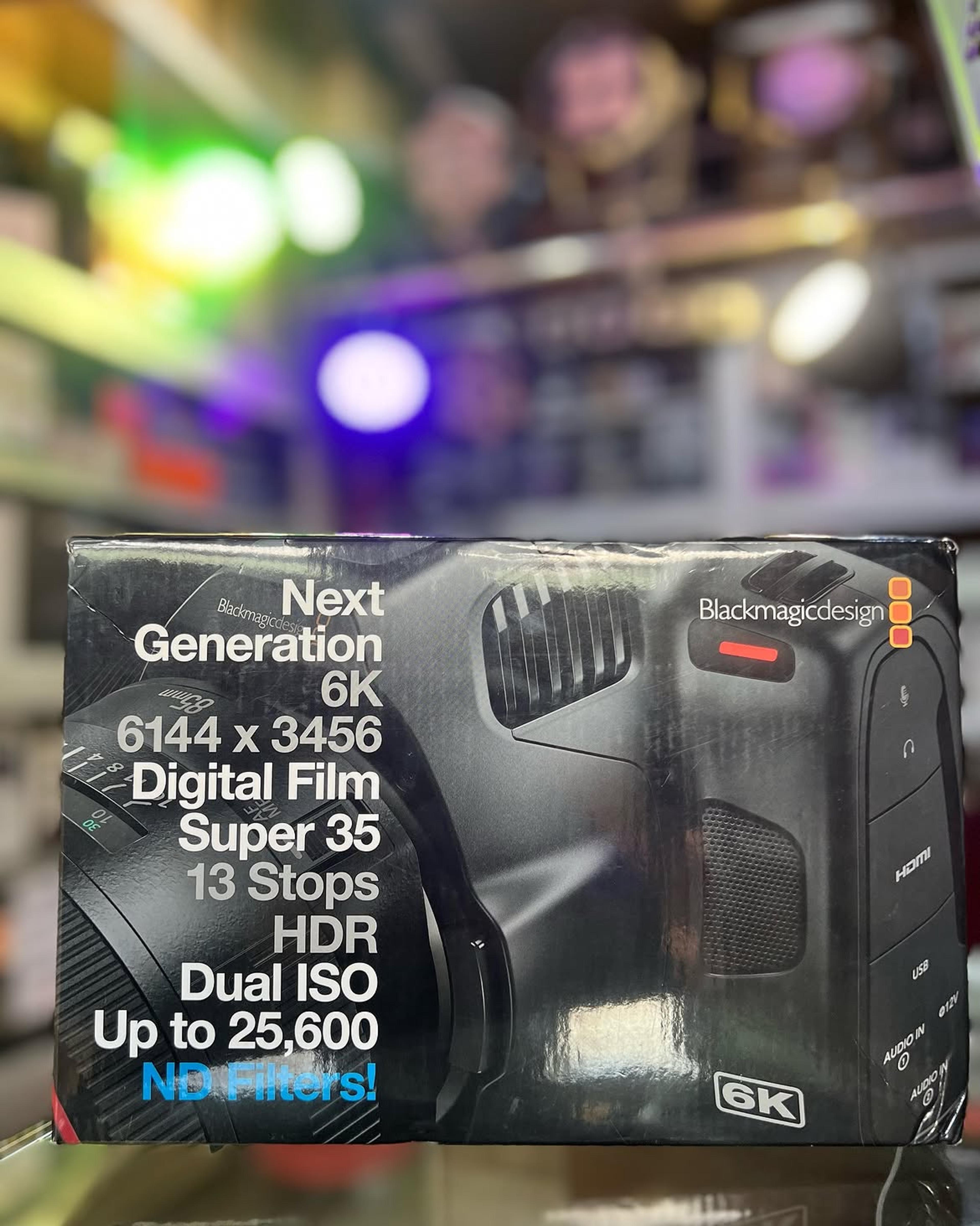 Black Magic Cinema Pocket Camera 6K Pro view 5