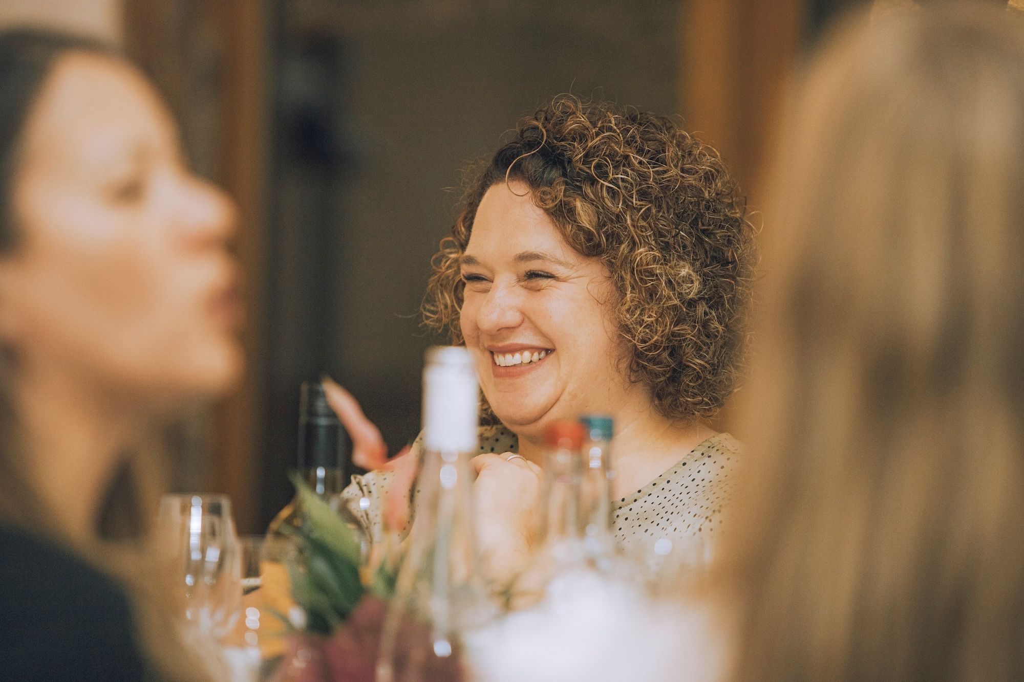 Guests gathered together at Fallow & Fields Kitchen