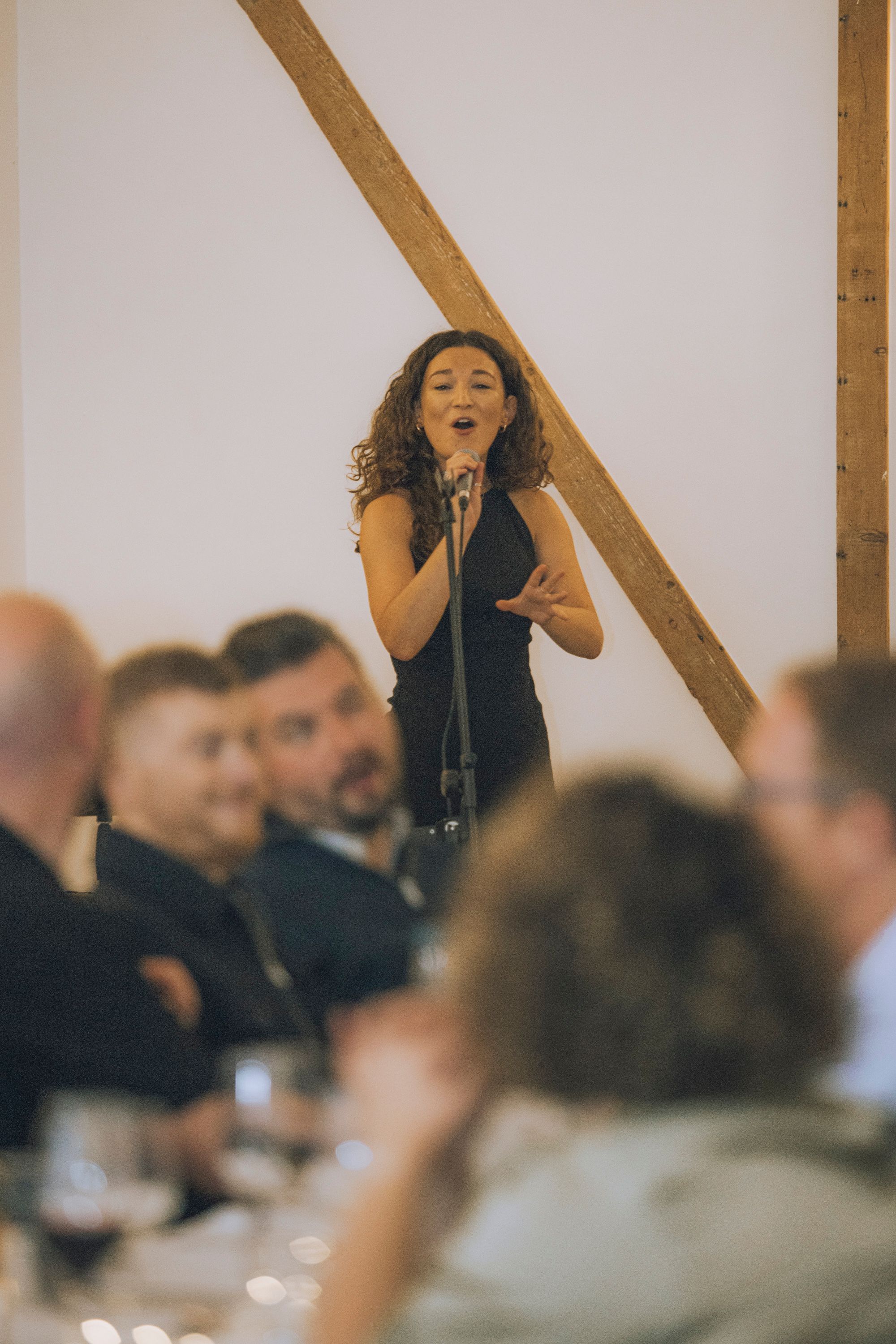 Converted barn venue at Lopemede Farm