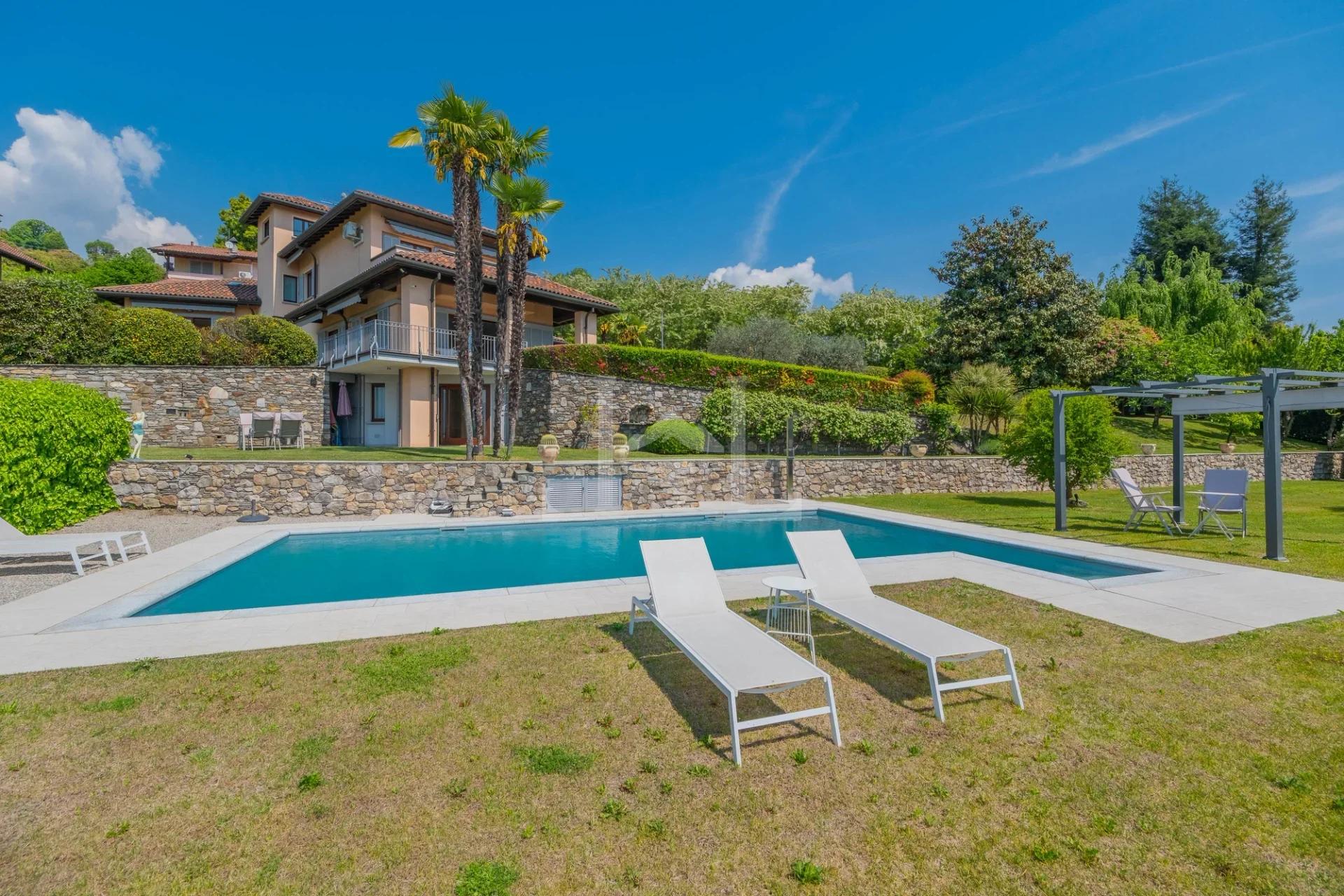 Pool villa and garden