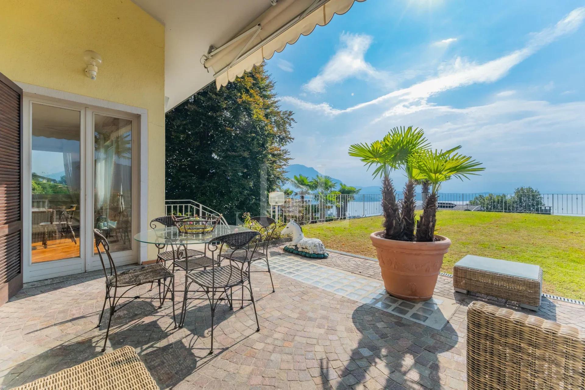 VILLA ARIZZANO PATIO AND VIEW