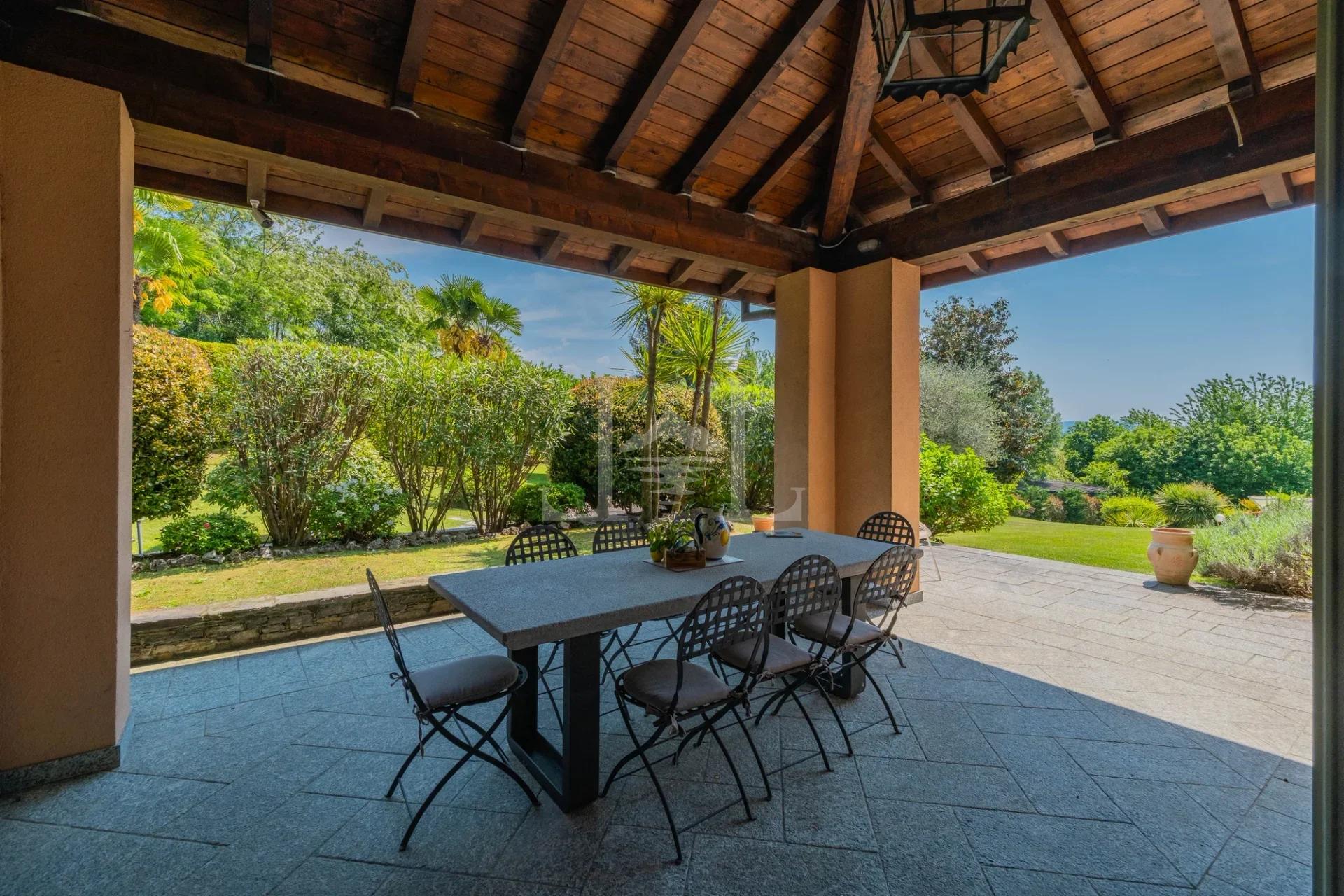 Covered terrace