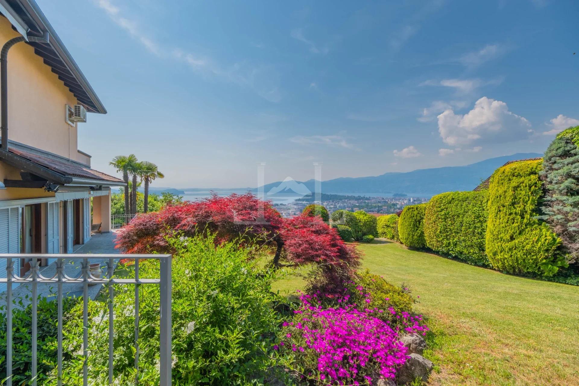 Side garden and view