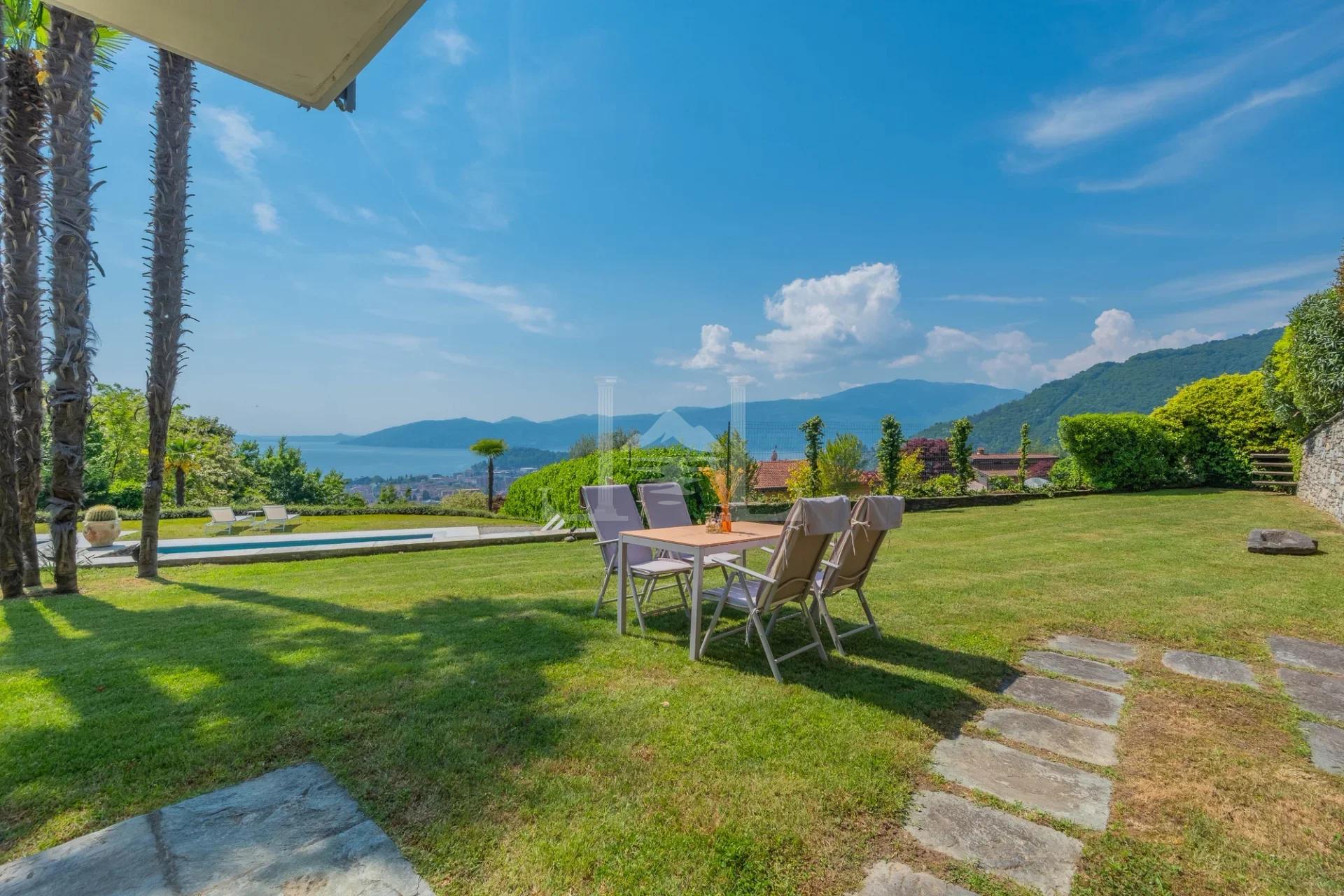 Side garden view