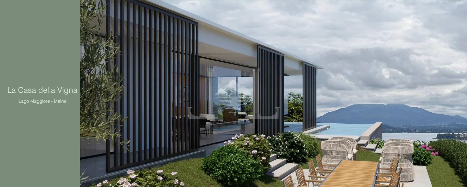 Modern Luxury Villa with Lake Maggiore Views, Meina - Image 4