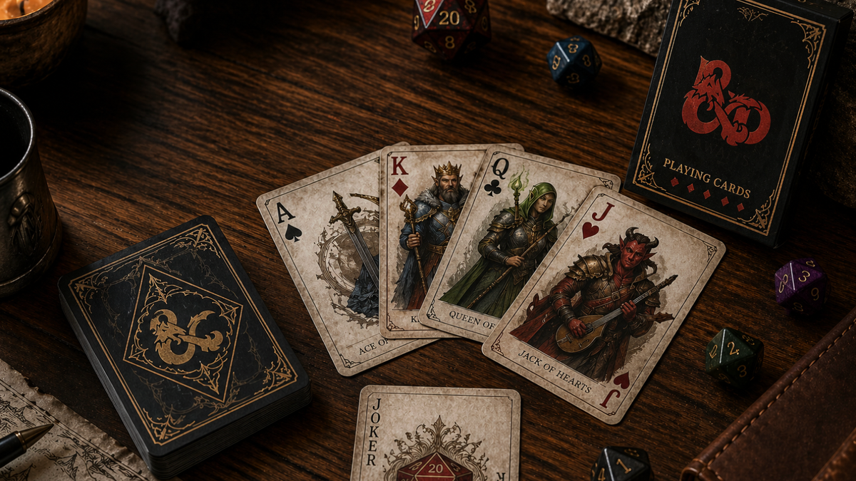 How to Create Custom D&D Playing Cards for Your Campaign
