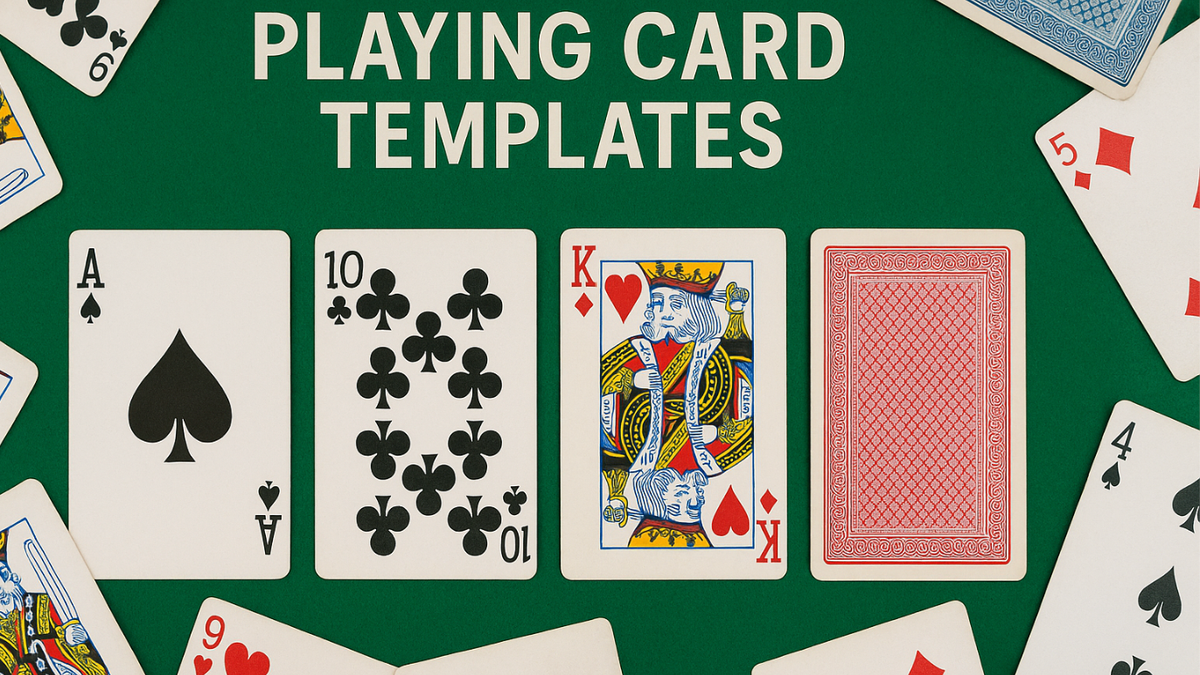How to Use Playing Card Templates to Design Your Own Custom Deck
