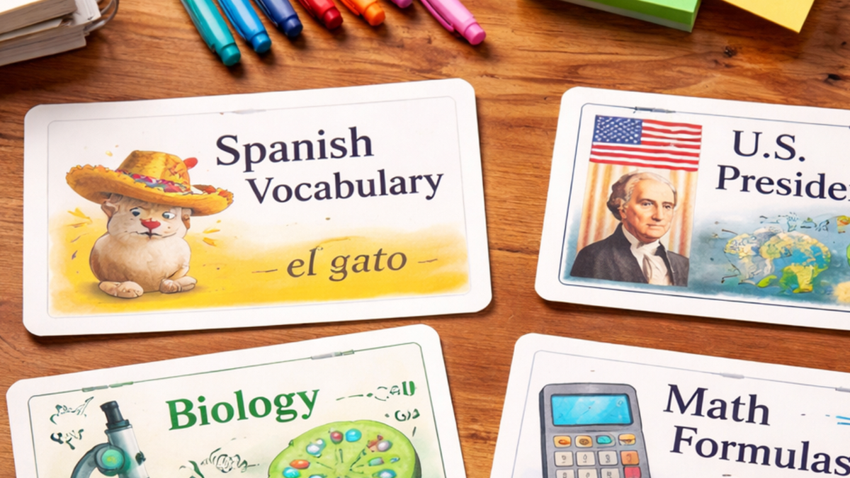 Design and Print Your Own Custom Flashcards (Without a Designer)