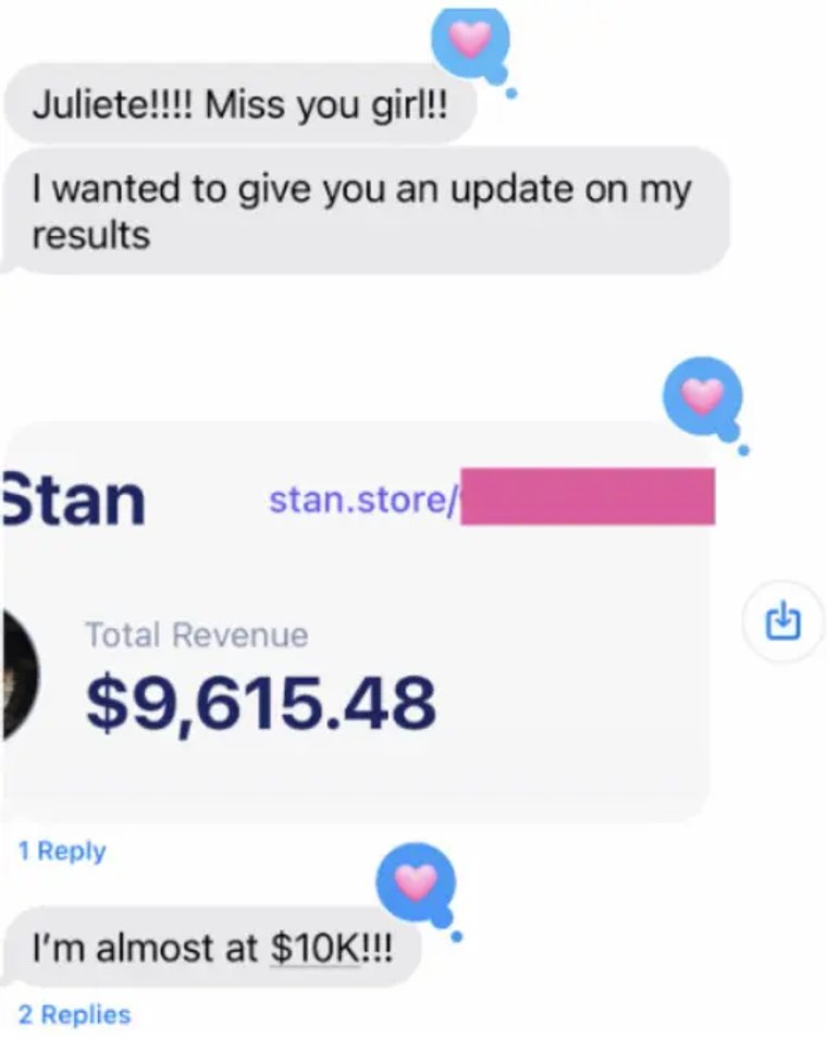 almost $10K