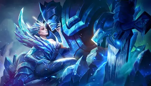 image wallpaper of mlbb hero Aurora