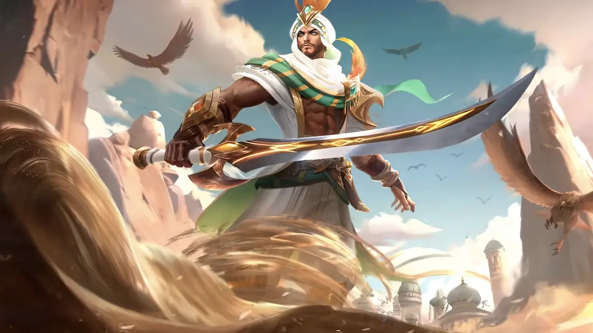 image wallpaper of mlbb hero Khaleed