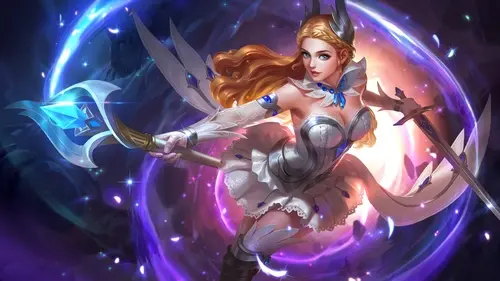 image wallpaper of mlbb hero Odette