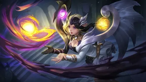 image wallpaper of mlbb hero Lunox