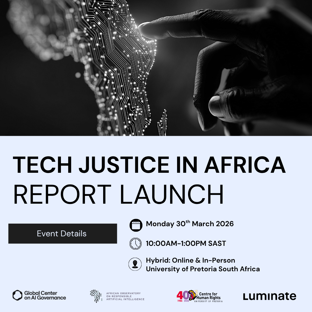 Featured media for project Report Launch | Tech Justice in Africa