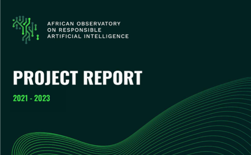 Thumbnail for African Observatory on Responsible AI Project Report 2021-2023