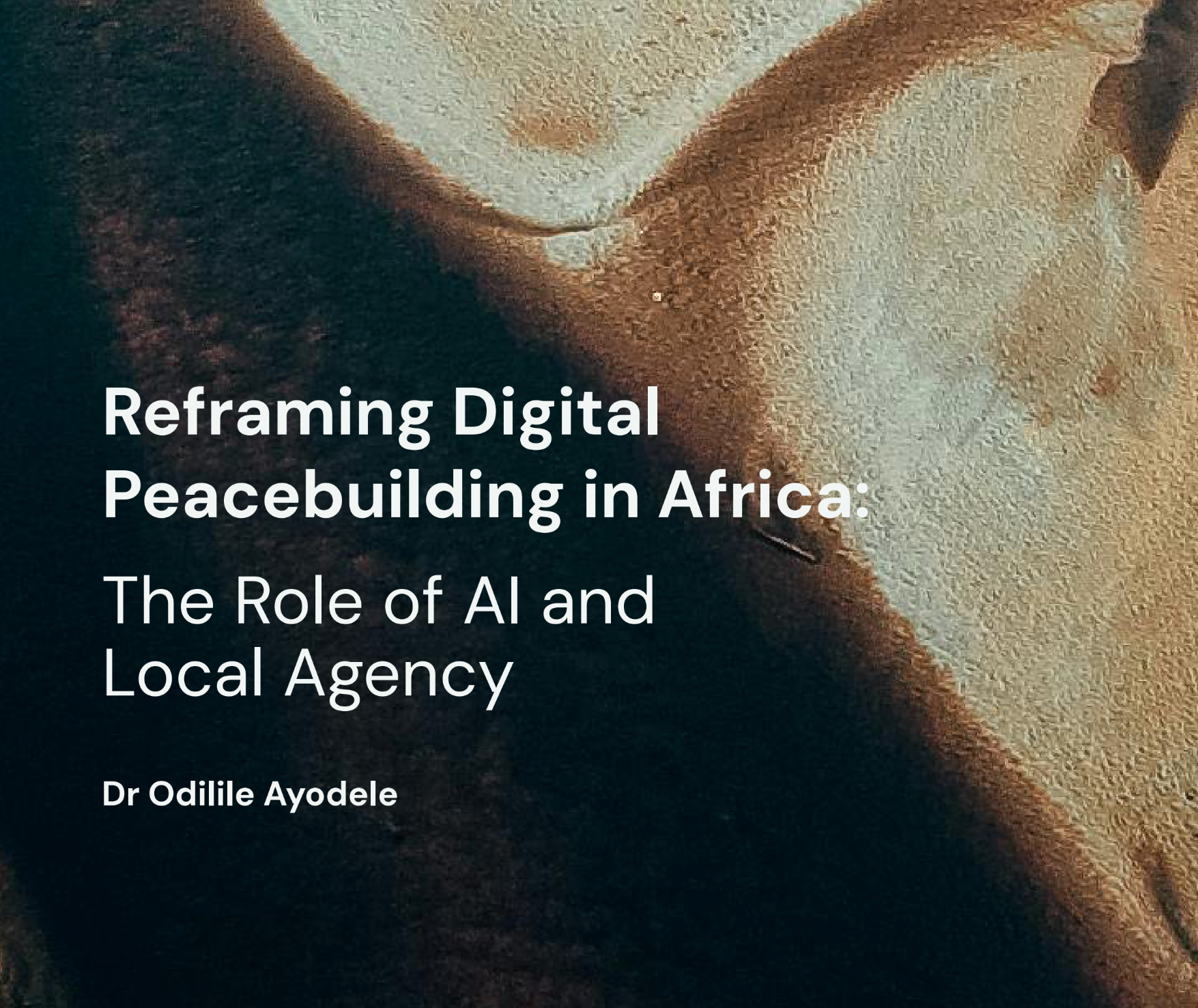 Reframing Digital Peacebuilding in Africa